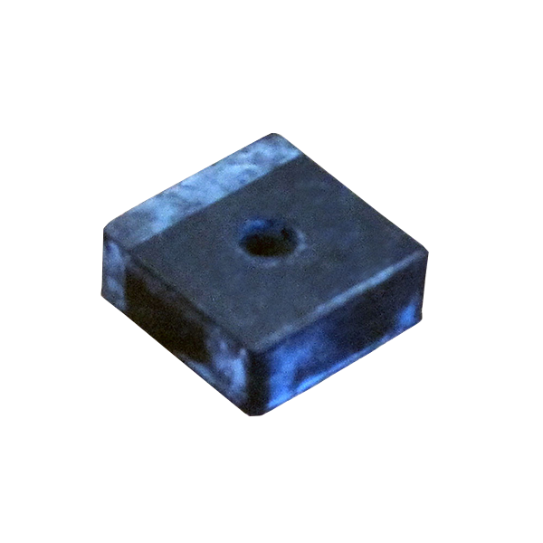 Neoprene Spacer - 1 x 1 x 3/8 Inch - Fasteners